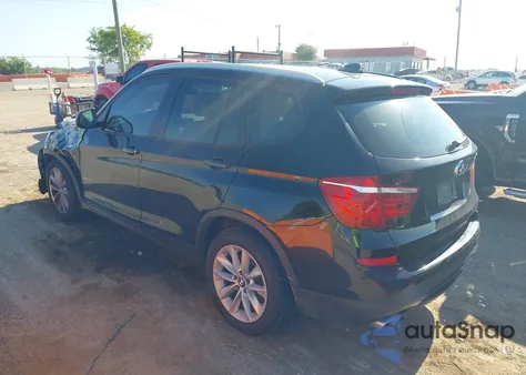 2016 BMW X3 Sdrive28I из США, поврежденный, VIN 5UXWZ7C50G0R31932
